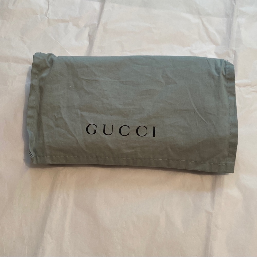 Gucci Chain Wallet Blooms Print GG Coated Canvas - Picture 12 of 14